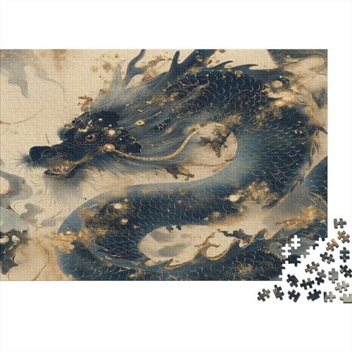 Loong Puzzles Für Erwachsene, 1000 Teile, Für Erwachsene Und Kinder Ab 12 Jahren, HeimdekoRatteion, Puzzlespielzeug 1000pcs (75x50cm) von UNRXJZLVM
