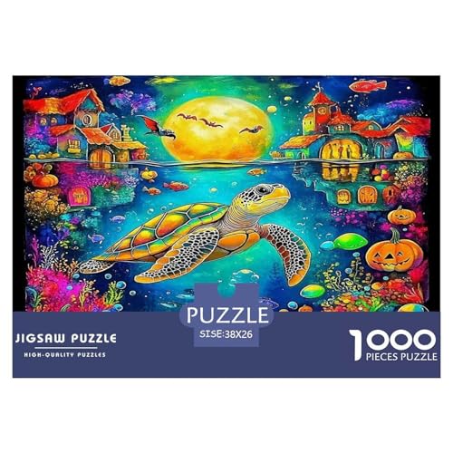 Meeresschildkröte Puzzle 1000-teilige Schwer Puzzle Spielzeug Pädagogisches Spiel Impossible Herausforderungsspielzeug Für Erwachsene Kinder 38x26cm/1000pcs Meeresschildkröte Puzzle 1000-teilige Schwer Puzzle Spielzeug Pädagogisches Spiel Impossible Herausforderungsspielzeug Für Erwachsene Kinder 38x26cm/1000pcs von UNRXJZLVM