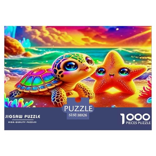 Meeresschildkröte Puzzles 1000 Teile Schwer Puzzle Spielzeug Lernspiel Impossible Herausforderungsspielzeug Für Erwachsene Und Kinder Ab 14 Jahren 38x26cm/1000pcs Meeresschildkröte Puzzles 1000 Teile Schwer Puzzle Spielzeug Lernspiel Impossible Herausforderungsspielzeug Für Erwachsene Und Kinder Ab 14 Jahren 38x26cm/1000pcs von UNRXJZLVM