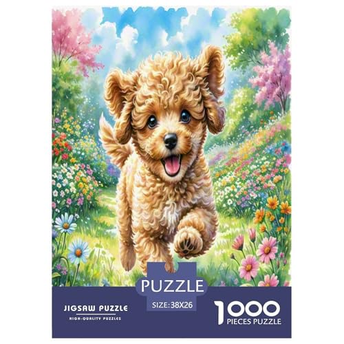 Miniaturpudel Puzzle 1000 Teile Schwer Puzzle Spielzeug Lernspiel Impossible Herausforderungsspielzeug Für Erwachsene Und Kinder Ab 12 Jahren 38x26cm/1000pcs Miniaturpudel Puzzle 1000 Teile Schwer Puzzle Spielzeug Lernspiel Impossible Herausforderungsspielzeug Für Erwachsene Und Kinder Ab 12 Jahren 38x26cm/1000pcs von UNRXJZLVM