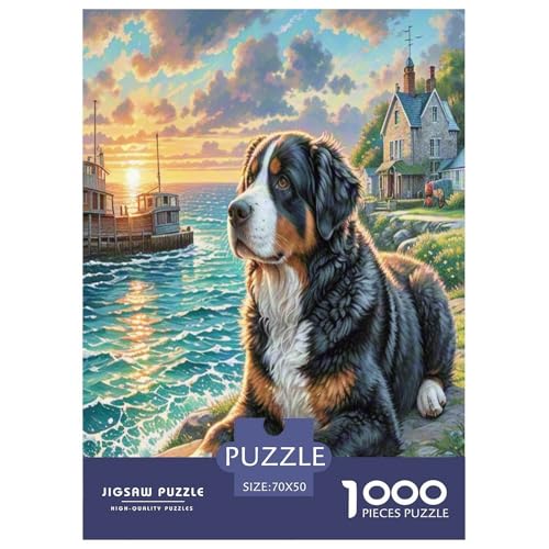 Neufundland Hund Puzzle 1000-teilige Schwer Puzzle Spielzeug Pädagogisches Spiel Impossible Herausforderung Spielzeug Für Erwachsene Und Kinder Ab 12 Jahren 70x50cm/1000pcs Neufundland Hund Puzzle 1000-teilige Schwer Puzzle Spielzeug Pädagogisches Spiel Impossible Herausforderung Spielzeug Für Erwachsene Und Kinder Ab 12 Jahren 70x50cm/1000pcs von UNRXJZLVM