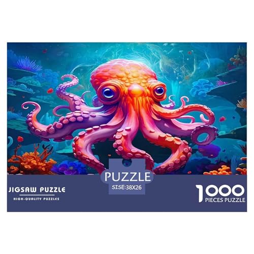 Octopus Puzzles 1000 Teile Schwer Puzzle Spielzeug Lernspiel Impossible Herausforderungsspielzeug Für Erwachsene Und Kinder Ab 14 Jahren 38x26cm/1000pcs Octopus Puzzles 1000 Teile Schwer Puzzle Spielzeug Lernspiel Impossible Herausforderungsspielzeug Für Erwachsene Und Kinder Ab 14 Jahren 38x26cm/1000pcs von UNRXJZLVM