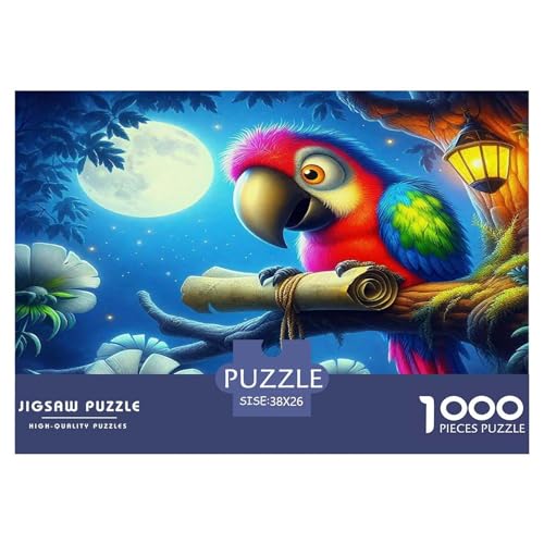 Papagei Puzzle 1000 Teile Schwer Puzzle Spielzeug Lernspiel Impossible Herausforderung Spielzeug Für Erwachsene Und Kinder Ab 12 Jahren 38x26cm/1000pcs Papagei Puzzle 1000 Teile Schwer Puzzle Spielzeug Lernspiel Impossible Herausforderung Spielzeug Für Erwachsene Und Kinder Ab 12 Jahren 38x26cm/1000pcs von UNRXJZLVM