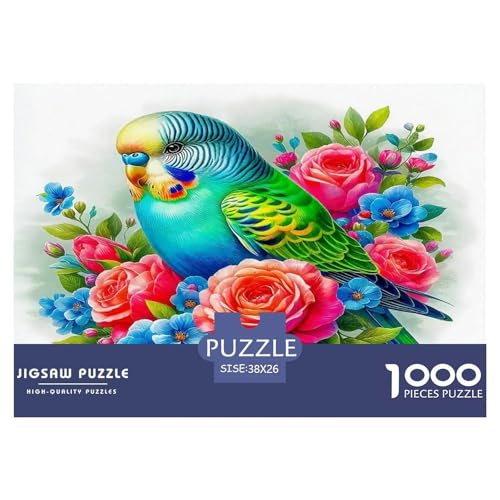Papagei Puzzle 1000 Teile Schwer Puzzle Spielzeug Lernspiel Impossible Herausforderung Spielzeug Für Erwachsene Und Kinder in Bewährter 38x26cm/1000pcs von UNRXJZLVM
