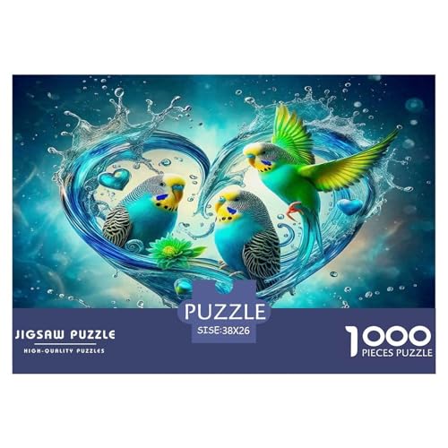 Papagei Puzzle 1000 Teile Schwer Puzzle Spielzeug Lernspiel Impossible Herausforderungsspielzeug Für Erwachsene Und Kinder in Bewährter 38x26cm/1000pcs Papagei Puzzle 1000 Teile Schwer Puzzle Spielzeug Lernspiel Impossible Herausforderungsspielzeug Für Erwachsene Und Kinder in Bewährter 38x26cm/1000pcs von UNRXJZLVM