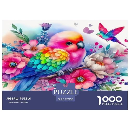Papagei Puzzles 1000 Teile Schwer Puzzle Spielzeug Pädagogisches Spiel Impossible Herausforderung Spielzeug Für Erwachsene Kinder 70x50cm/1000pcs Papagei Puzzles 1000 Teile Schwer Puzzle Spielzeug Pädagogisches Spiel Impossible Herausforderung Spielzeug Für Erwachsene Kinder 70x50cm/1000pcs von UNRXJZLVM