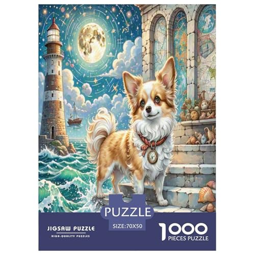Papillon Puzzle 1000 Teile Schwer Puzzle Spielzeug Lernspiel Impossible Herausforderung Spielzeug Für Erwachsene Kinder 70x50cm/1000pcs von UNRXJZLVM