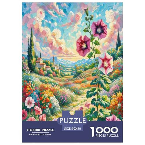 Petunia Puzzles 1000 Teile Schwer Puzzle Spielzeug Lernspiel Impossible Herausforderungsspielzeug Für Erwachsene Kinder 70x50cm/1000pcs von UNRXJZLVM