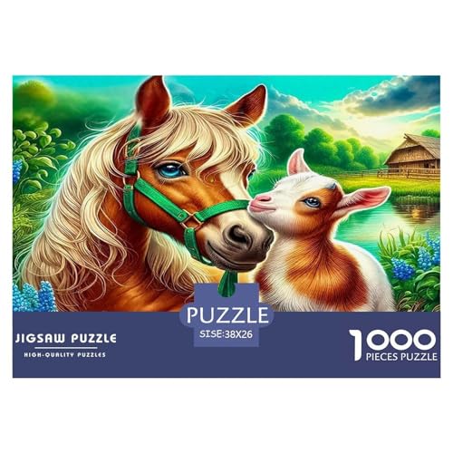 Pferd Puzzle 1000 Teile Schwer Puzzle Spielzeug Lernspiel Impossible Herausforderungsspielzeug Für Erwachsene Und Kinder Ab 14 Jahren 38x26cm/1000pcs Pferd Puzzle 1000 Teile Schwer Puzzle Spielzeug Lernspiel Impossible Herausforderungsspielzeug Für Erwachsene Und Kinder Ab 14 Jahren 38x26cm/1000pcs von UNRXJZLVM