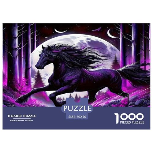 Pferd Puzzle 1000 Teile Schwer Puzzle Spielzeug Pädagogisches Spiel Impossible Herausforderungsspielzeug Für Erwachsene Kinder 70x50cm/1000pcs Pferd Puzzle 1000 Teile Schwer Puzzle Spielzeug Pädagogisches Spiel Impossible Herausforderungsspielzeug Für Erwachsene Kinder 70x50cm/1000pcs von UNRXJZLVM