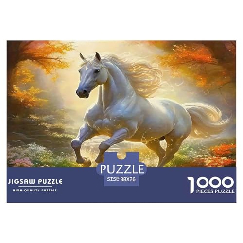 Pferd Puzzles 1000 Teile Schwer Puzzle Spielzeug Lernspiel Impossible Herausforderungsspielzeug Für Erwachsene Und Kinder Ab 12 Jahren 38x26cm/1000pcs Pferd Puzzles 1000 Teile Schwer Puzzle Spielzeug Lernspiel Impossible Herausforderungsspielzeug Für Erwachsene Und Kinder Ab 12 Jahren 38x26cm/1000pcs von UNRXJZLVM