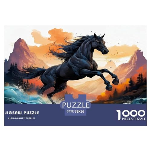 Pferd Puzzles 1000 Teile Schwer Puzzle Spielzeug Lernspiel Impossible Herausforderungsspielzeug Für Erwachsene Und Kinder Ab 12 Jahren 38x26cm/1000pcs Pferd Puzzles 1000 Teile Schwer Puzzle Spielzeug Lernspiel Impossible Herausforderungsspielzeug Für Erwachsene Und Kinder Ab 12 Jahren 38x26cm/1000pcs von UNRXJZLVM