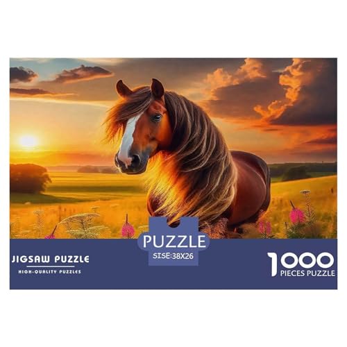 Pferd Puzzles 1000 Teile Schwer Puzzle Spielzeug Pädagogisches Spiel Impossible Herausforderungsspielzeug Für Erwachsene Und Kinder in Bewährter 38x26cm/1000pcs Pferd Puzzles 1000 Teile Schwer Puzzle Spielzeug Pädagogisches Spiel Impossible Herausforderungsspielzeug Für Erwachsene Und Kinder in Bewährter 38x26cm/1000pcs von UNRXJZLVM