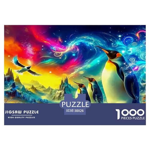 Pinguin Puzzle 1000-teilige Schwer Puzzle Spielzeug Lernspiel Impossible Herausforderungsspielzeug Für Erwachsene Und Kinder Ab 14 Jahren 38x26cm/1000pcs Pinguin Puzzle 1000-teilige Schwer Puzzle Spielzeug Lernspiel Impossible Herausforderungsspielzeug Für Erwachsene Und Kinder Ab 14 Jahren 38x26cm/1000pcs von UNRXJZLVM