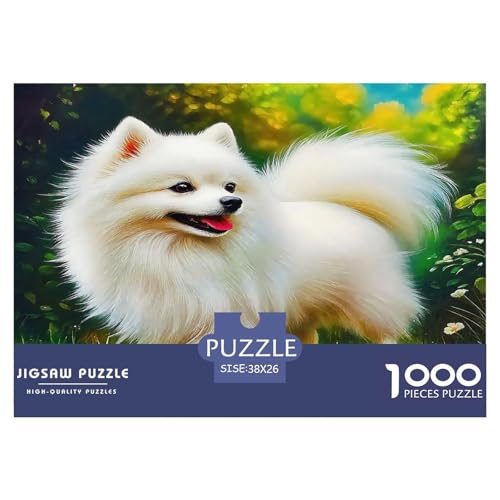 Pommern Puzzle 1000 Teile Schwer Puzzle Spielzeug Pädagogisches Spiel Impossible Herausforderung Spielzeug Für Erwachsene Und Kinder Ab 14 Jahren 38x26cm/1000pcs von UNRXJZLVM