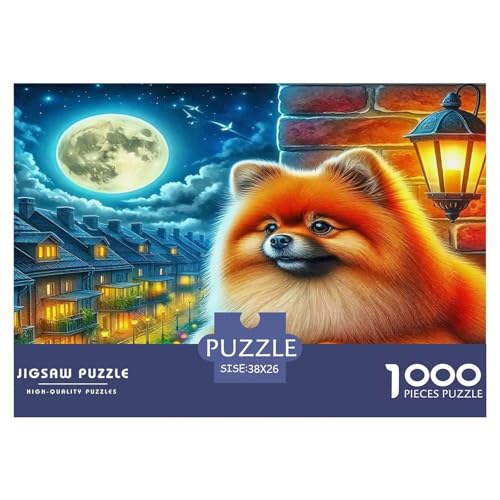 Pommern Puzzle 1000-teilige Schwer Puzzle Spielzeug Lernspiel Impossible Herausforderungsspielzeug Für Erwachsene Und Kinder Ab 14 Jahren 38x26cm/1000pcs Pommern Puzzle 1000-teilige Schwer Puzzle Spielzeug Lernspiel Impossible Herausforderungsspielzeug Für Erwachsene Und Kinder Ab 14 Jahren 38x26cm/1000pcs von UNRXJZLVM