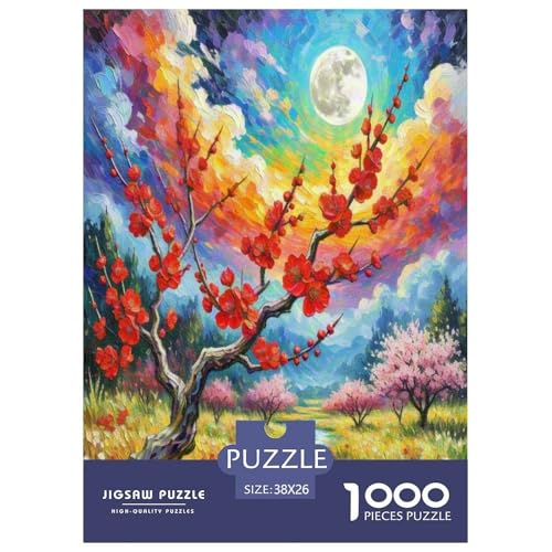 Prickly Pflaume Puzzle 1000 Teile Schwer Puzzle Spielzeug Lernspiel Impossible Herausforderungsspielzeug Für Erwachsene Und Kinder Ab 14 Jahren 38x26cm/1000pcs Prickly Pflaume Puzzle 1000 Teile Schwer Puzzle Spielzeug Lernspiel Impossible Herausforderungsspielzeug Für Erwachsene Und Kinder Ab 14 Jahren 38x26cm/1000pcs von UNRXJZLVM