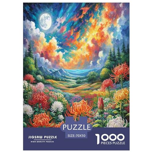 Protea Cynaroides Puzzles 1000 Teile Schwer Puzzle Spielzeug Lernspiel Impossible Herausforderungsspielzeug Für Erwachsene Kinder 70x50cm/1000pcs von UNRXJZLVM