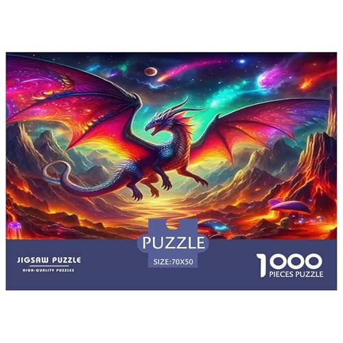 Pterosaurus Puzzles 1000 Teile Schwer Puzzle Spielzeug Lernspiel Impossible Herausforderungsspielzeug Für Erwachsene Und Kinder in Bewährter 70x50cm/1000pcs Pterosaurus Puzzles 1000 Teile Schwer Puzzle Spielzeug Lernspiel Impossible Herausforderungsspielzeug Für Erwachsene Und Kinder in Bewährter 70x50cm/1000pcs von UNRXJZLVM
