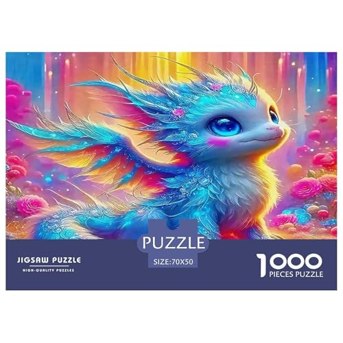 Pterosaurus Puzzles 1000-teilige Schwer Puzzle Spielzeug Lernspiel Impossible Herausforderungsspielzeug Für Erwachsene Kinder 70x50cm/1000pcs von UNRXJZLVM