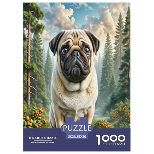 Pug Puzzles 1000 Teile Schwer Puzzle Spielzeug Pädagogisches Spiel Impossible Herausforderung Spielzeug Für Erwachsene Und Kinder Ab 12 Jahren 38x26cm/1000pcs Pug Puzzles 1000 Teile Schwer Puzzle Spielzeug Pädagogisches Spiel Impossible Herausforderung Spielzeug Für Erwachsene Und Kinder Ab 12 Jahren 38x26cm/1000pcs von UNRXJZLVM