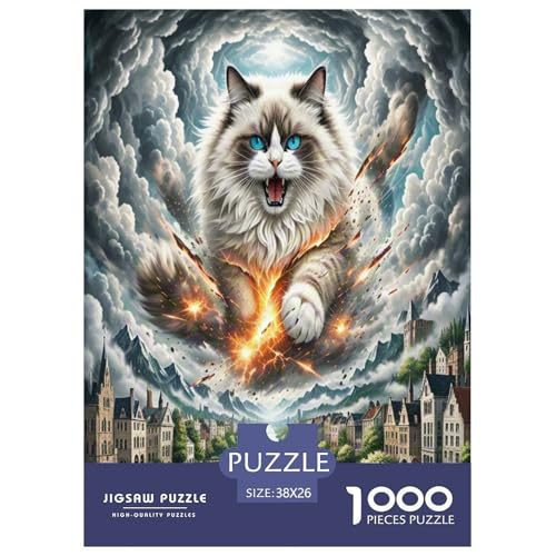 Ragdoll Puzzle 1000 Teile Schwer Puzzle Spielzeug Lernspiel Impossible Herausforderungsspielzeug Für Erwachsene Und Kinder Ab 12 Jahren 38x26cm/1000pcs Ragdoll Puzzle 1000 Teile Schwer Puzzle Spielzeug Lernspiel Impossible Herausforderungsspielzeug Für Erwachsene Und Kinder Ab 12 Jahren 38x26cm/1000pcs von UNRXJZLVM