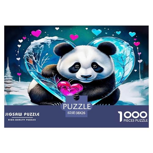 Riesenpanda Puzzle 1000-teilige Schwer Puzzle Spielzeug Lernspiel Impossible Herausforderungsspielzeug Für Erwachsene Und Kinder Ab 12 Jahren 38x26cm/1000pcs Riesenpanda Puzzle 1000-teilige Schwer Puzzle Spielzeug Lernspiel Impossible Herausforderungsspielzeug Für Erwachsene Und Kinder Ab 12 Jahren 38x26cm/1000pcs von UNRXJZLVM
