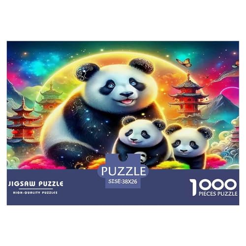 Riesenpanda Puzzle 1000-teilige Schwer Puzzle Spielzeug Pädagogisches Spiel Impossible Herausforderungsspielzeug Für Erwachsene Kinder 38x26cm/1000pcs Riesenpanda Puzzle 1000-teilige Schwer Puzzle Spielzeug Pädagogisches Spiel Impossible Herausforderungsspielzeug Für Erwachsene Kinder 38x26cm/1000pcs von UNRXJZLVM