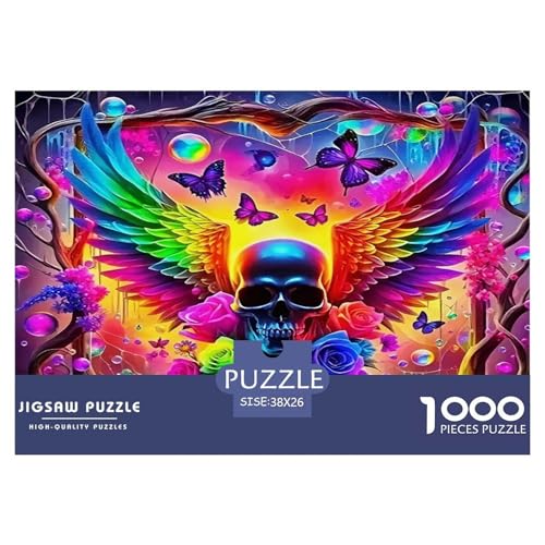 Rose Puzzle 1000 Teile Schwer Puzzle Spielzeug Lernspiel Impossible Herausforderungsspielzeug Für Erwachsene Kinder 38x26cm/1000pcs von UNRXJZLVM