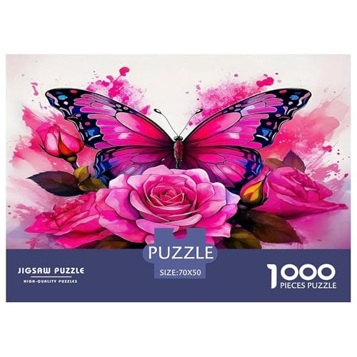 Rose Puzzle 1000 Teile Schwer Puzzle Spielzeug Lernspiel Impossible Herausforderungsspielzeug Für Erwachsene Und Kinder Ab 12 Jahren 70x50cm/1000pcs Rose Puzzle 1000 Teile Schwer Puzzle Spielzeug Lernspiel Impossible Herausforderungsspielzeug Für Erwachsene Und Kinder Ab 12 Jahren 70x50cm/1000pcs von UNRXJZLVM