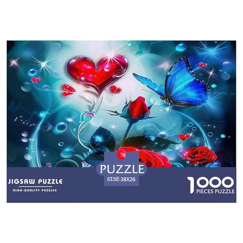 Rose Puzzle 1000 Teile Schwer Puzzle Spielzeug Pädagogisches Spiel Impossible Herausforderungsspielzeug Für Erwachsene Kinder 38x26cm/1000pcs Rose Puzzle 1000 Teile Schwer Puzzle Spielzeug Pädagogisches Spiel Impossible Herausforderungsspielzeug Für Erwachsene Kinder 38x26cm/1000pcs von UNRXJZLVM