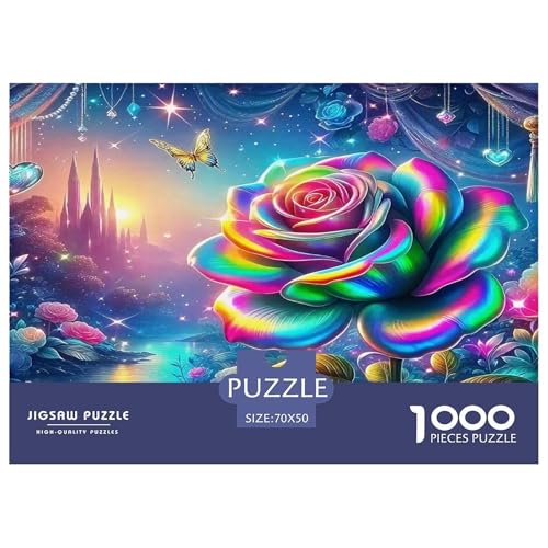 Rose Puzzle 1000-teilige Schwer Puzzle Spielzeug Lernspiel Impossible Herausforderung Spielzeug Für Erwachsene Und Kinder Ab 12 Jahren 70x50cm/1000pcs Rose Puzzle 1000-teilige Schwer Puzzle Spielzeug Lernspiel Impossible Herausforderung Spielzeug Für Erwachsene Und Kinder Ab 12 Jahren 70x50cm/1000pcs von UNRXJZLVM