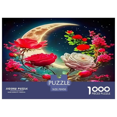 Rose Puzzle 1000-teilige Schwer Puzzle Spielzeug Lernspiel Impossible Herausforderungsspielzeug Für Erwachsene Und Kinder Ab 12 Jahren 70x50cm/1000pcs Rose Puzzle 1000-teilige Schwer Puzzle Spielzeug Lernspiel Impossible Herausforderungsspielzeug Für Erwachsene Und Kinder Ab 12 Jahren 70x50cm/1000pcs von UNRXJZLVM