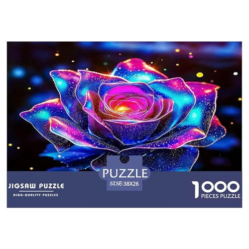 Rose Puzzle 1000-teilige Schwer Puzzle Spielzeug Lernspiel Impossible Herausforderungsspielzeug Für Erwachsene Und Kinder Ab 14 Jahren 38x26cm/1000pcs Rose Puzzle 1000-teilige Schwer Puzzle Spielzeug Lernspiel Impossible Herausforderungsspielzeug Für Erwachsene Und Kinder Ab 14 Jahren 38x26cm/1000pcs von UNRXJZLVM