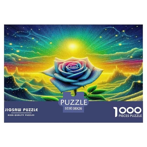 Rose Puzzles 1000 Teile Schwer Puzzle Spielzeug Lernspiel Impossible Herausforderungsspielzeug Für Erwachsene Kinder 38x26cm/1000pcs Rose Puzzles 1000 Teile Schwer Puzzle Spielzeug Lernspiel Impossible Herausforderungsspielzeug Für Erwachsene Kinder 38x26cm/1000pcs von UNRXJZLVM