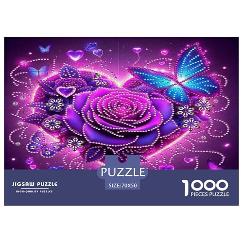 Rose Puzzles 1000 Teile Schwer Puzzle Spielzeug Lernspiel Impossible Herausforderungsspielzeug Für Erwachsene Kinder 70x50cm/1000pcs Rose Puzzles 1000 Teile Schwer Puzzle Spielzeug Lernspiel Impossible Herausforderungsspielzeug Für Erwachsene Kinder 70x50cm/1000pcs von UNRXJZLVM