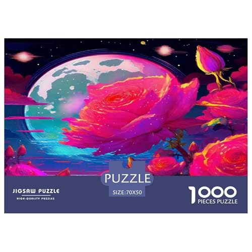 Rose Puzzles 1000 Teile Schwer Puzzle Spielzeug Lernspiel Impossible Herausforderungsspielzeug Für Erwachsene Kinder 70x50cm/1000pcs Rose Puzzles 1000 Teile Schwer Puzzle Spielzeug Lernspiel Impossible Herausforderungsspielzeug Für Erwachsene Kinder 70x50cm/1000pcs von UNRXJZLVM
