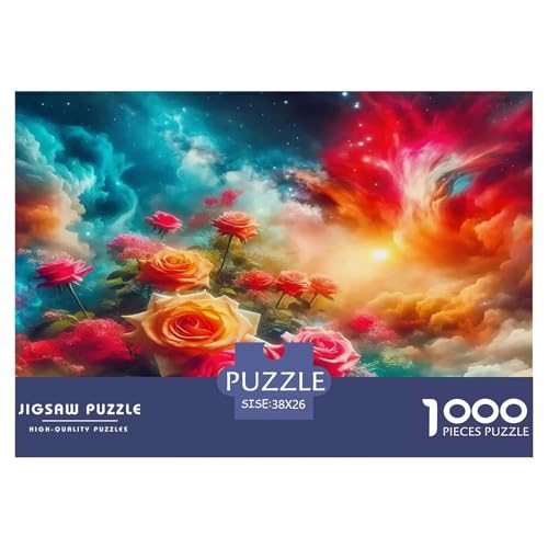 Rose Puzzles 1000 Teile Schwer Puzzle Spielzeug Lernspiel Impossible Herausforderungsspielzeug Für Erwachsene Und Kinder Ab 14 Jahren 38x26cm/1000pcs Rose Puzzles 1000 Teile Schwer Puzzle Spielzeug Lernspiel Impossible Herausforderungsspielzeug Für Erwachsene Und Kinder Ab 14 Jahren 38x26cm/1000pcs von UNRXJZLVM