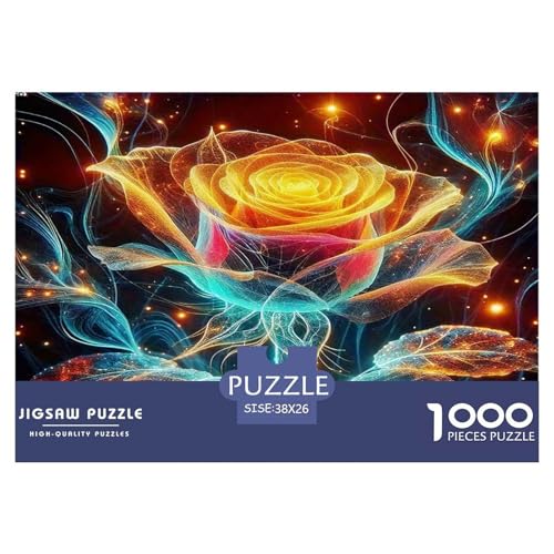 Rose Puzzles 1000 Teile Schwer Puzzle Spielzeug Pädagogisches Spiel Impossible Herausforderungsspielzeug Für Erwachsene Kinder 38x26cm/1000pcs Rose Puzzles 1000 Teile Schwer Puzzle Spielzeug Pädagogisches Spiel Impossible Herausforderungsspielzeug Für Erwachsene Kinder 38x26cm/1000pcs von UNRXJZLVM