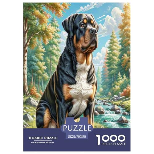 Rottweiler Puzzles 1000 Teile Schwer Puzzle Spielzeug Pädagogisches Spiel Impossible Herausforderung Spielzeug Für Erwachsene Und Kinder Ab 12 Jahren 70x50cm/1000pcs Rottweiler Puzzles 1000 Teile Schwer Puzzle Spielzeug Pädagogisches Spiel Impossible Herausforderung Spielzeug Für Erwachsene Und Kinder Ab 12 Jahren 70x50cm/1000pcs von UNRXJZLVM