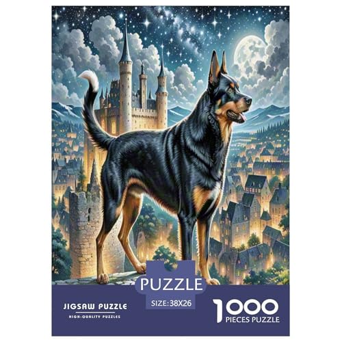 Russischer Schwarzer Terrier Puzzles 1000 Teile Schwer Puzzle Spielzeug Pädagogisches Spiel Impossible Herausforderungsspielzeug Für Erwachsene Kinder 38x26cm/1000pcs Russischer Schwarzer Terrier Puzzles 1000 Teile Schwer Puzzle Spielzeug Pädagogisches Spiel Impossible Herausforderungsspielzeug Für Erwachsene Kinder 38x26cm/1000pcs von UNRXJZLVM