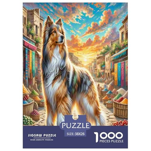 Saluki Puzzle 1000-teilige Schwer Puzzle Spielzeug Pädagogisches Spiel Impossible Herausforderungsspielzeug Für Erwachsene Kinder 38x26cm/1000pcs Saluki Puzzle 1000-teilige Schwer Puzzle Spielzeug Pädagogisches Spiel Impossible Herausforderungsspielzeug Für Erwachsene Kinder 38x26cm/1000pcs von UNRXJZLVM