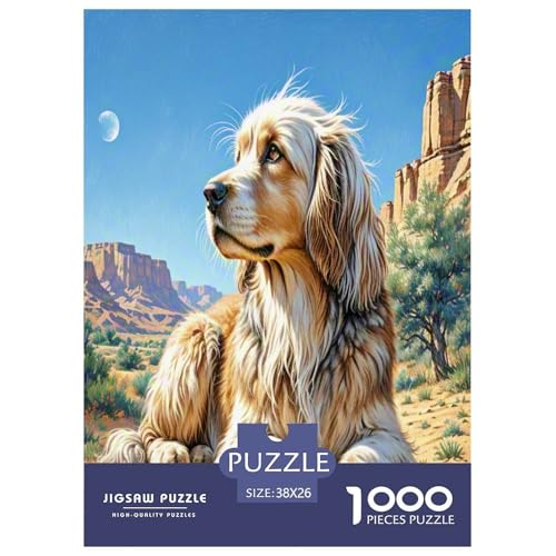 Saluki Puzzles 1000 Teile Schwer Puzzle Spielzeug Lernspiel Impossible Herausforderungsspielzeug Für Erwachsene Kinder 38x26cm/1000pcs von UNRXJZLVM