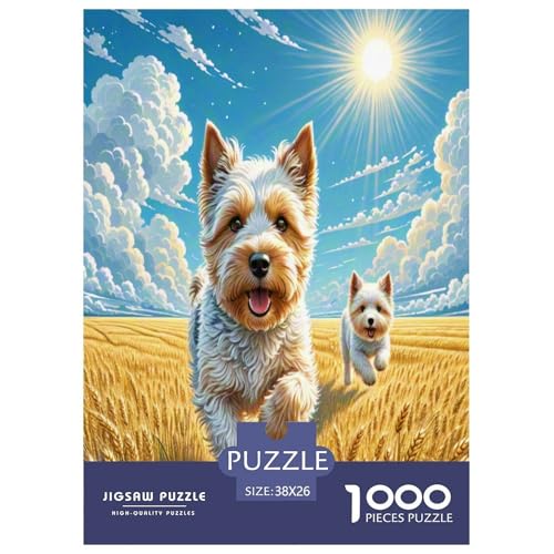 Schottischer Terrier Puzzle 1000-teilige Schwer Puzzle Spielzeug Lernspiel Impossible Herausforderung Spielzeug Für Erwachsene Und Kinder in Bewährter 38x26cm/1000pcs Schottischer Terrier Puzzle 1000-teilige Schwer Puzzle Spielzeug Lernspiel Impossible Herausforderung Spielzeug Für Erwachsene Und Kinder in Bewährter 38x26cm/1000pcs von UNRXJZLVM