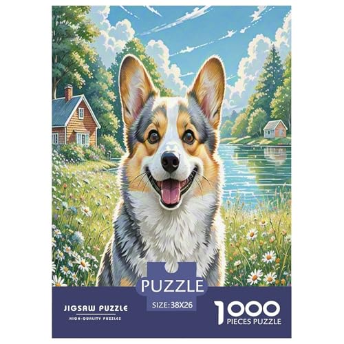 Schwedischer Vallhund Puzzles 1000 Teile Schwer Puzzle Spielzeug Lernspiel Impossible Herausforderung Spielzeug Für Erwachsene Und Kinder Ab 14 Jahren 38x26cm/1000pcs Schwedischer Vallhund Puzzles 1000 Teile Schwer Puzzle Spielzeug Lernspiel Impossible Herausforderung Spielzeug Für Erwachsene Und Kinder Ab 14 Jahren 38x26cm/1000pcs von UNRXJZLVM