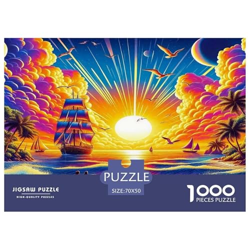Segelboot Puzzle 1000-teilige Schwer Puzzle Spielzeug Lernspiel Impossible Herausforderungsspielzeug Für Erwachsene Kinder 70x50cm/1000pcs Segelboot Puzzle 1000-teilige Schwer Puzzle Spielzeug Lernspiel Impossible Herausforderungsspielzeug Für Erwachsene Kinder 70x50cm/1000pcs von UNRXJZLVM