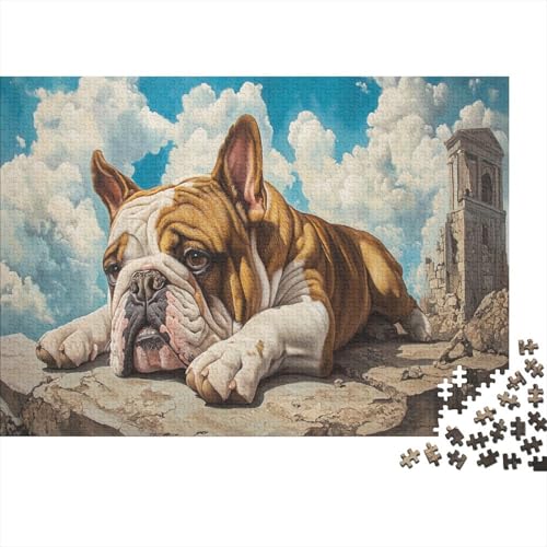 Shar Pei Puzzle 1000-teilige Schwer Puzzle Spielzeug Pädagogisches Spiel Impossible Herausforderungsspielzeug Für Erwachsene Und Kinder in Bewährter 1000pcs (75x50cm) von UNRXJZLVM
