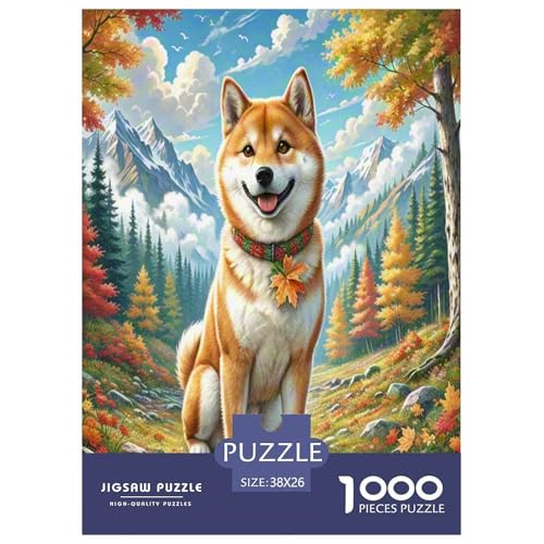 Shiba Inu Puzzle 1000 Teile Schwer Puzzle Spielzeug Lernspiel Impossible Herausforderung Spielzeug Für Erwachsene Und Kinder Ab 12 Jahren 38x26cm/1000pcs Shiba Inu Puzzle 1000 Teile Schwer Puzzle Spielzeug Lernspiel Impossible Herausforderung Spielzeug Für Erwachsene Und Kinder Ab 12 Jahren 38x26cm/1000pcs von UNRXJZLVM