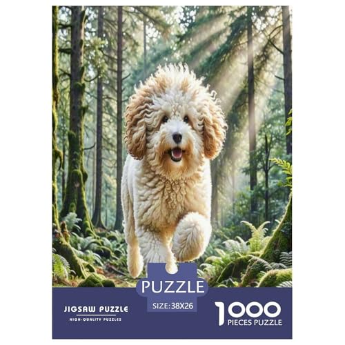 Shih Tzu Puzzle 1000-teilige Schwer Puzzle Spielzeug Lernspiel Impossible Herausforderung Spielzeug Für Erwachsene Kinder 38x26cm/1000pcs von UNRXJZLVM