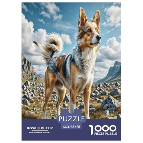 Shih Tzu Puzzles 1000 Teile Schwer Puzzle Spielzeug Lernspiel Impossible Herausforderungsspielzeug Für Erwachsene Und Kinder Ab 12 Jahren 38x26cm/1000pcs von UNRXJZLVM